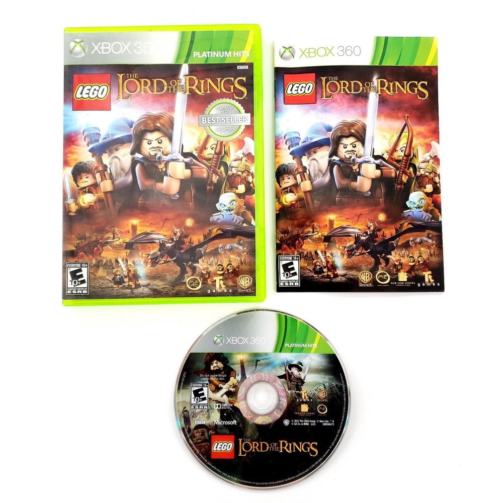 LEGO The Lord of the Rings (Microsoft Xbox 360, 2012) Complete Tested & Works